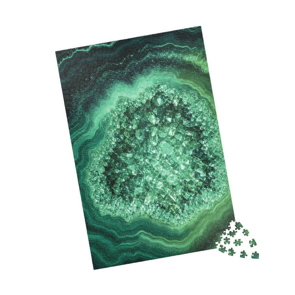 Geode Core - Jade Temple Jigsaw Puzzle