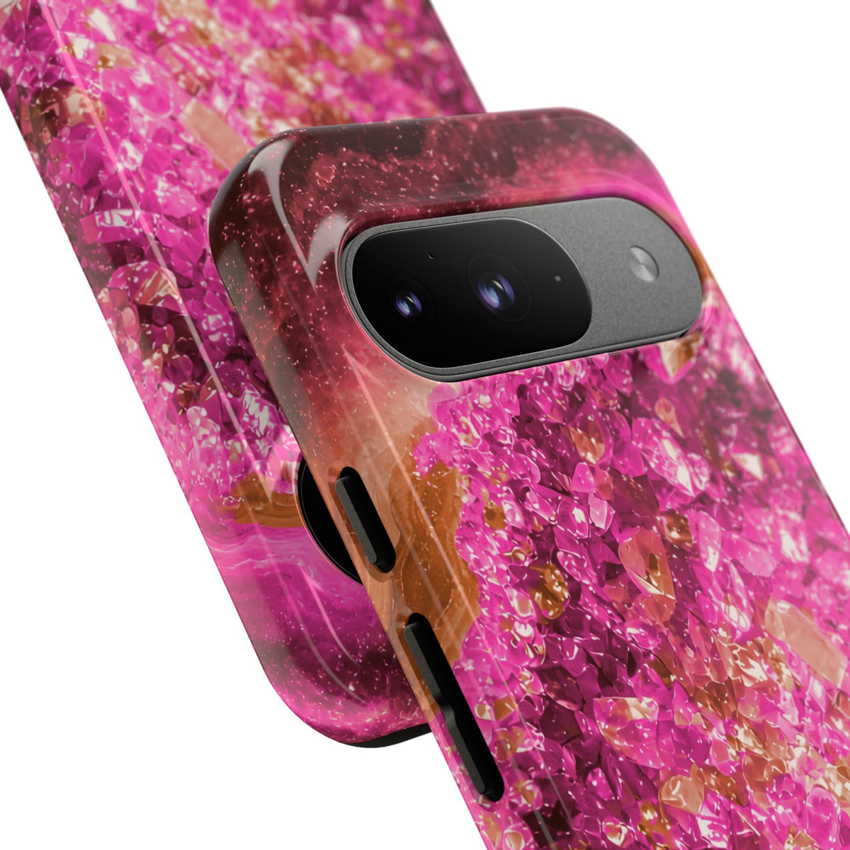 Geode Core - Terracotta Neon Phone Case