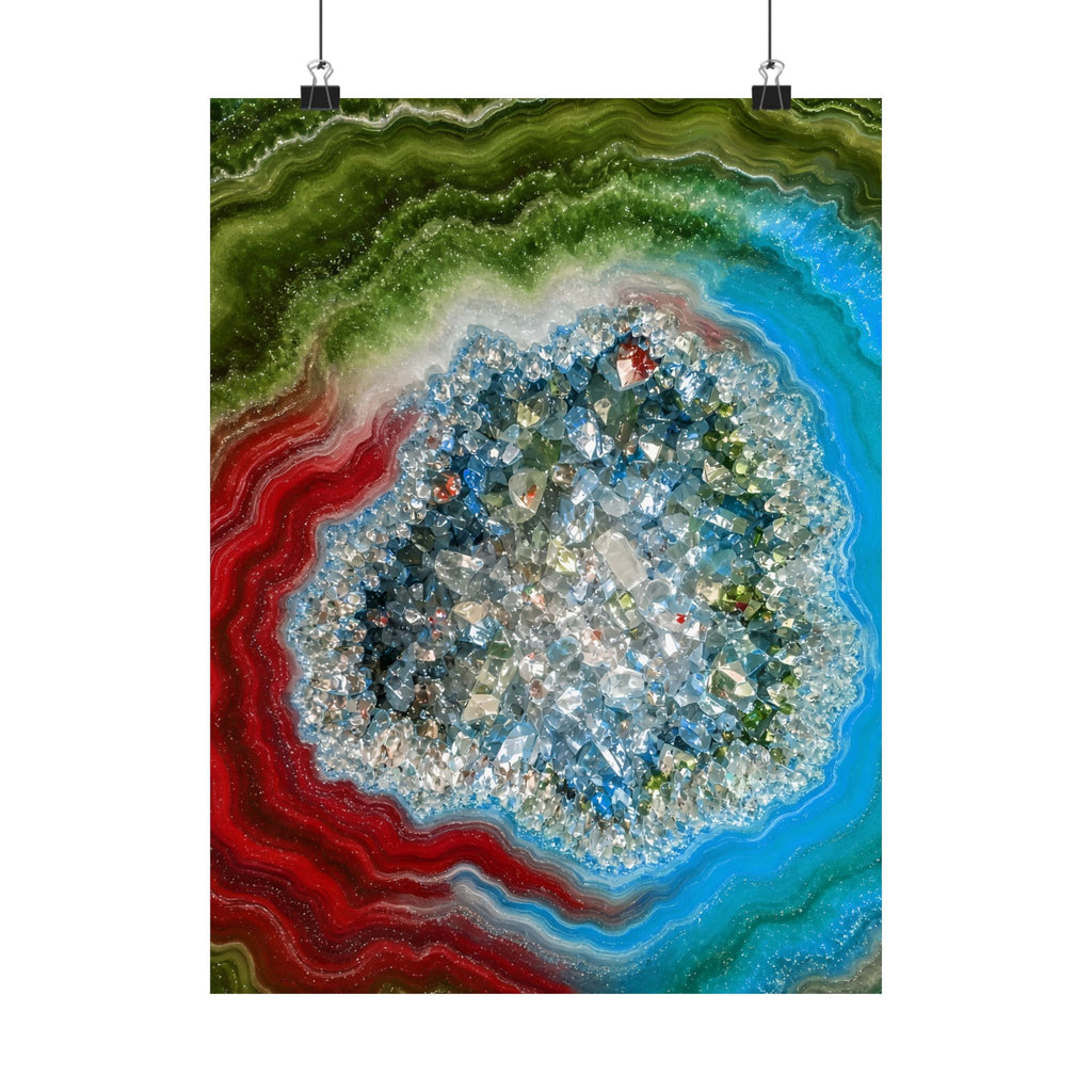 Geode Core - Lagoon Poster