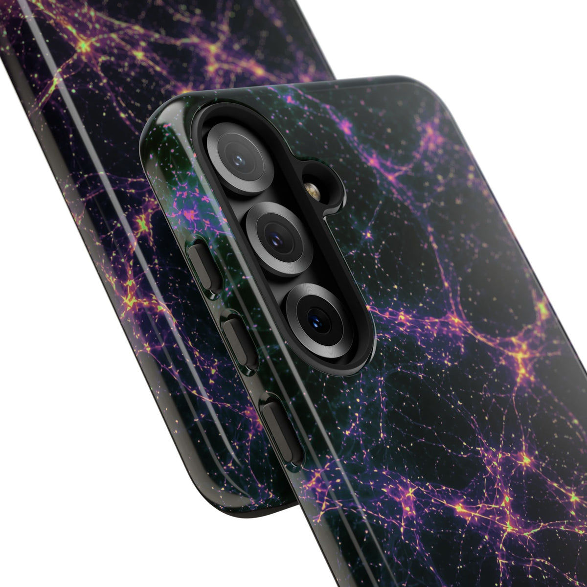 Neon Mycelium - Holographic Phone Case