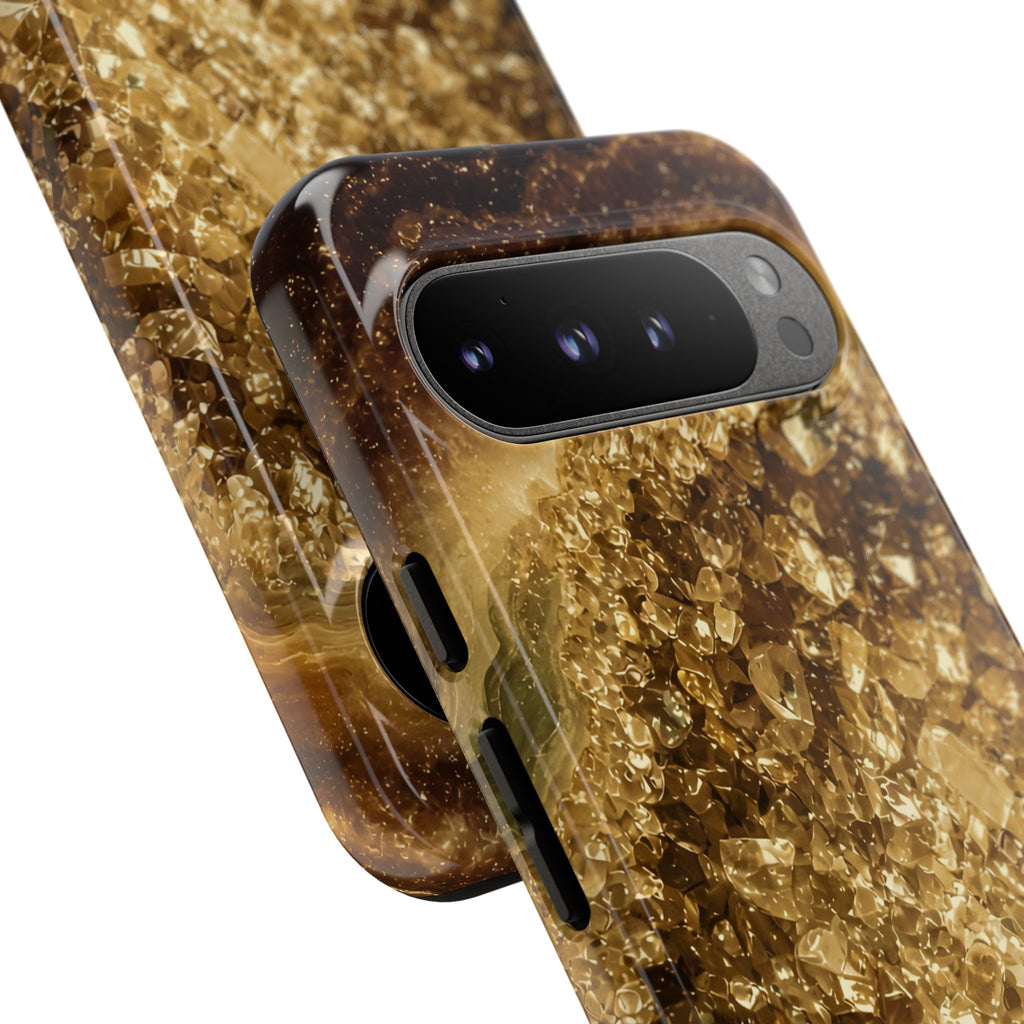 Geode Core - Gold Vein Phone Case
