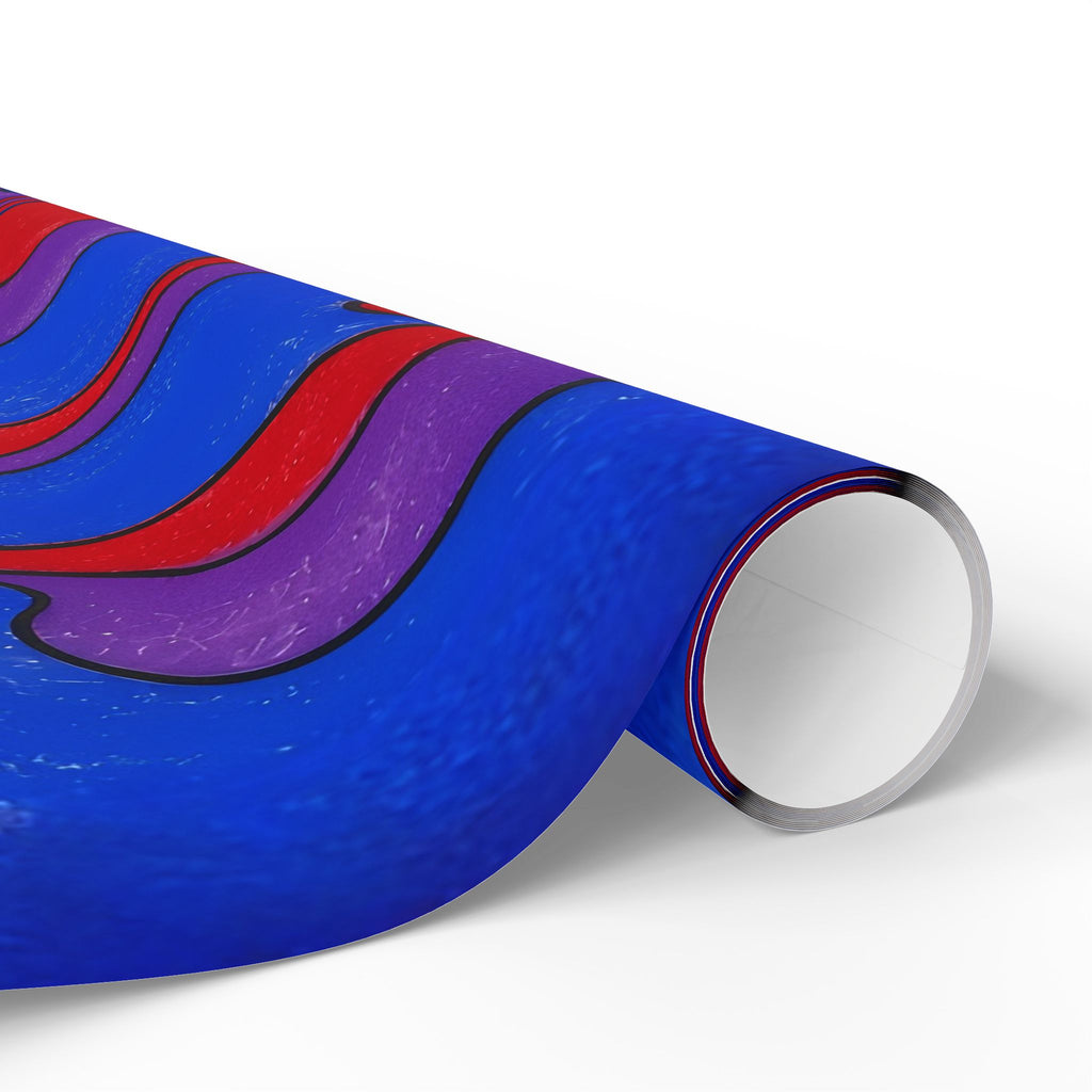 Fillmore Flow - Jewel Tones Wrapping Paper