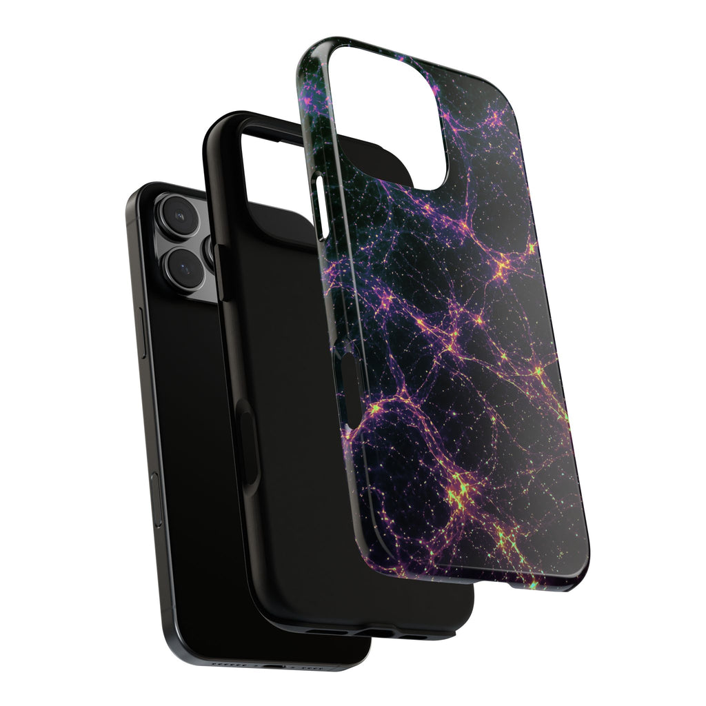 Neon Mycelium - Holographic Phone Case