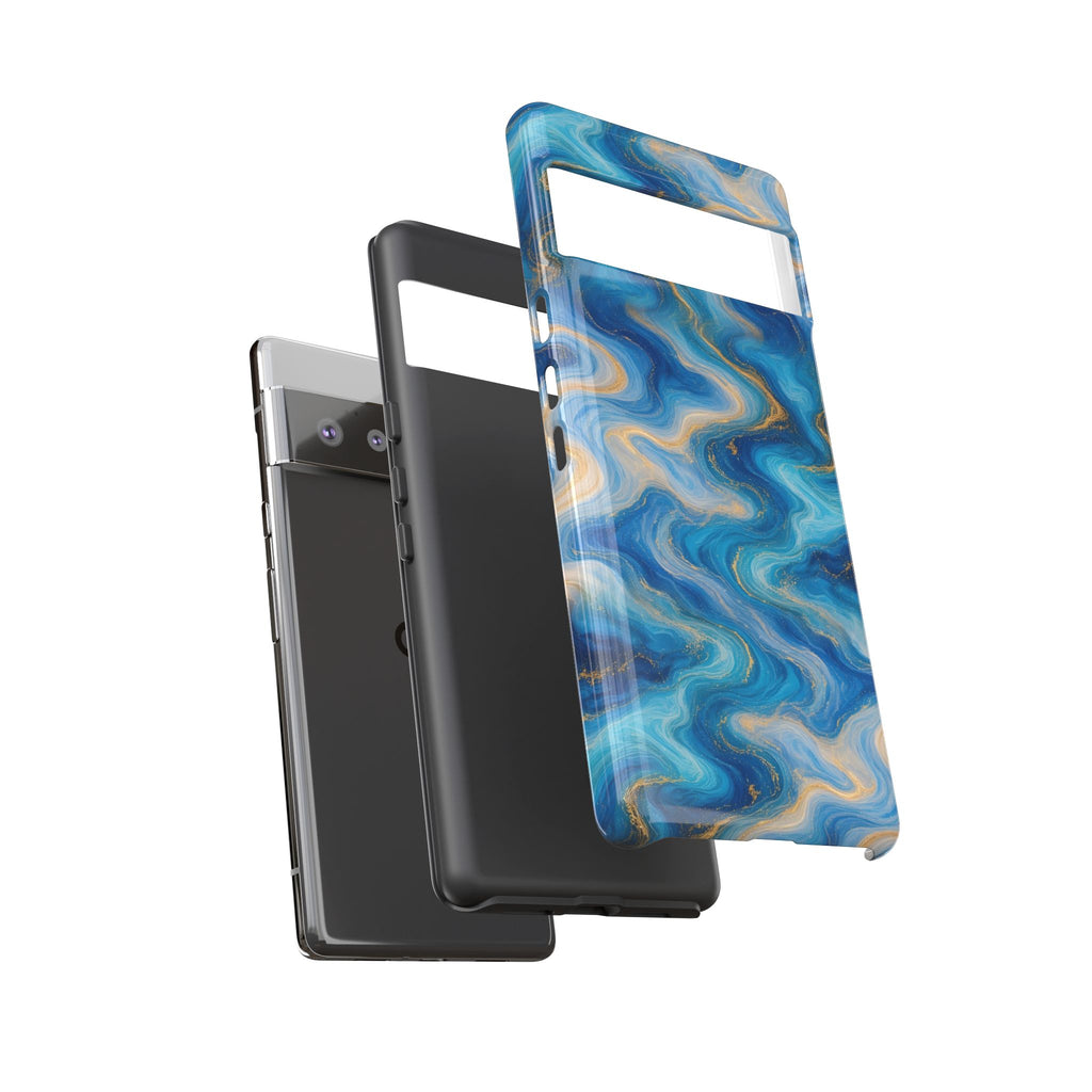 Ocean Blue Marble Phone Case