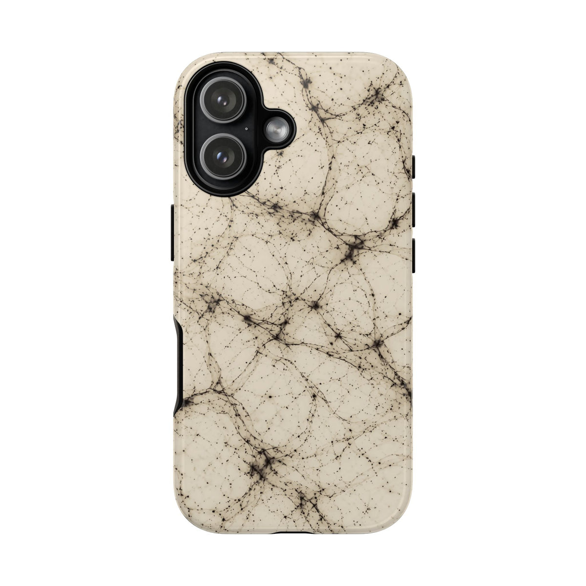 Neon Mycelium - Ink on Paper Phone Case