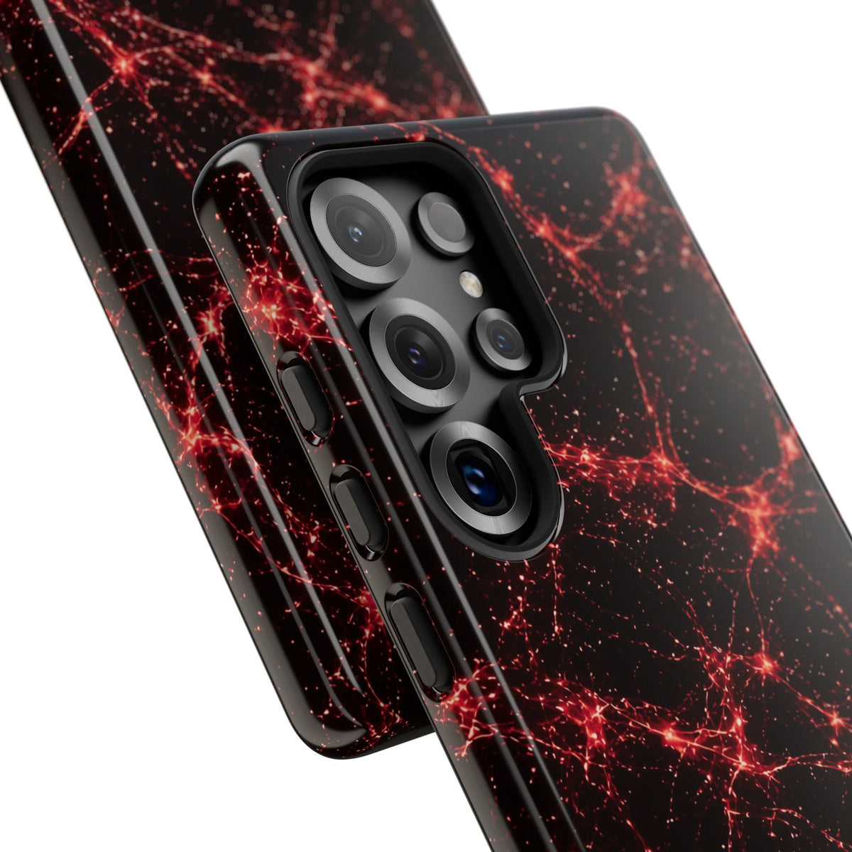 Neon Mycelium - Blood Moon Phone Case