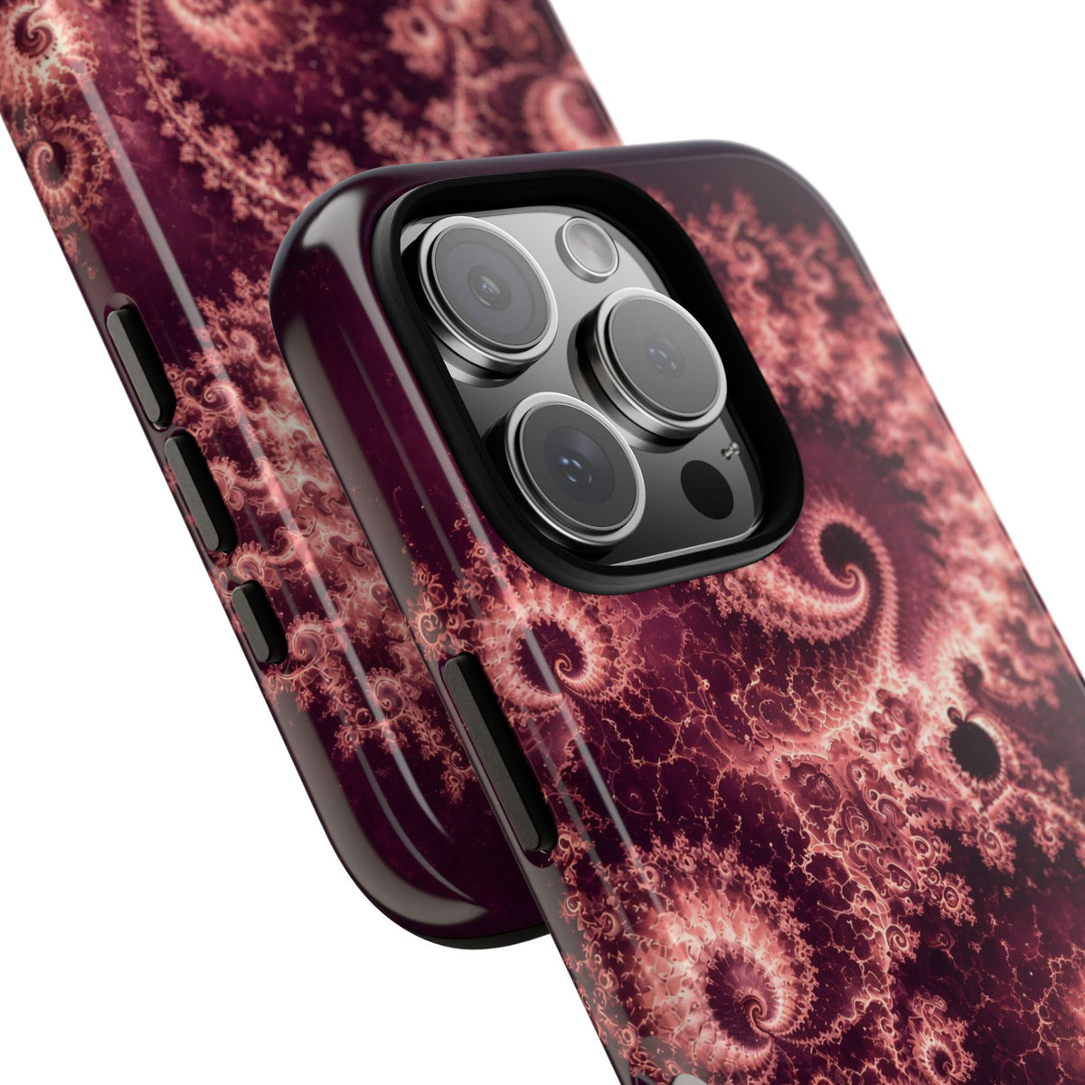 Copper Infinity - Rose Quartz Phone Case