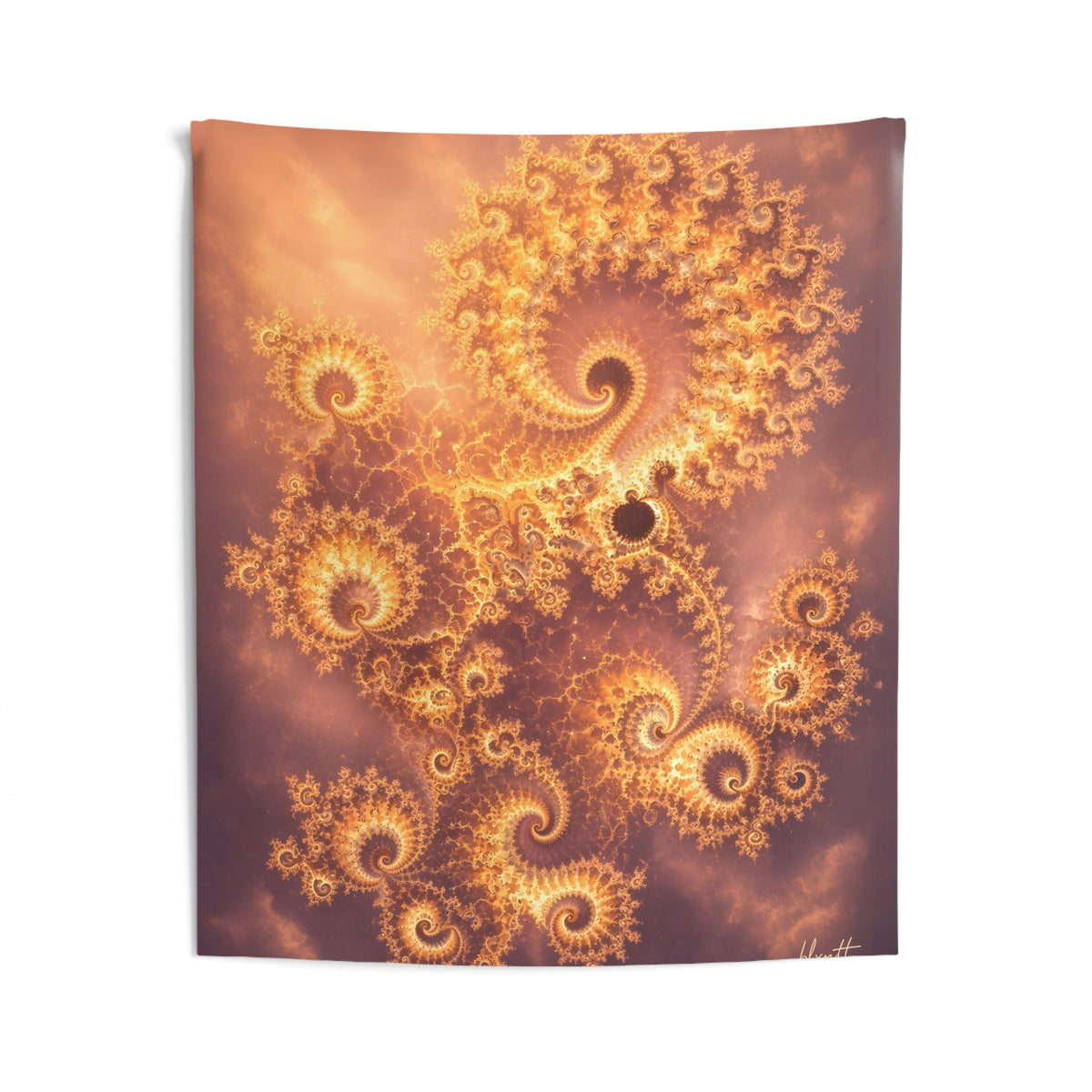 Copper Infinity - Golden Hour Tapestry