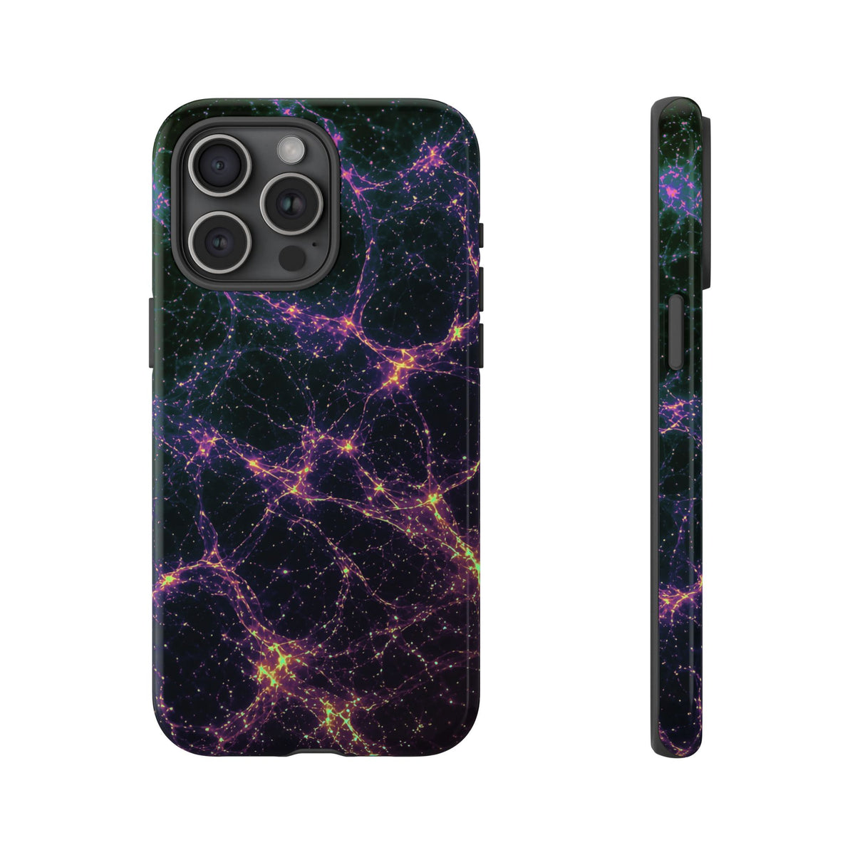 Neon Mycelium - Holographic Phone Case