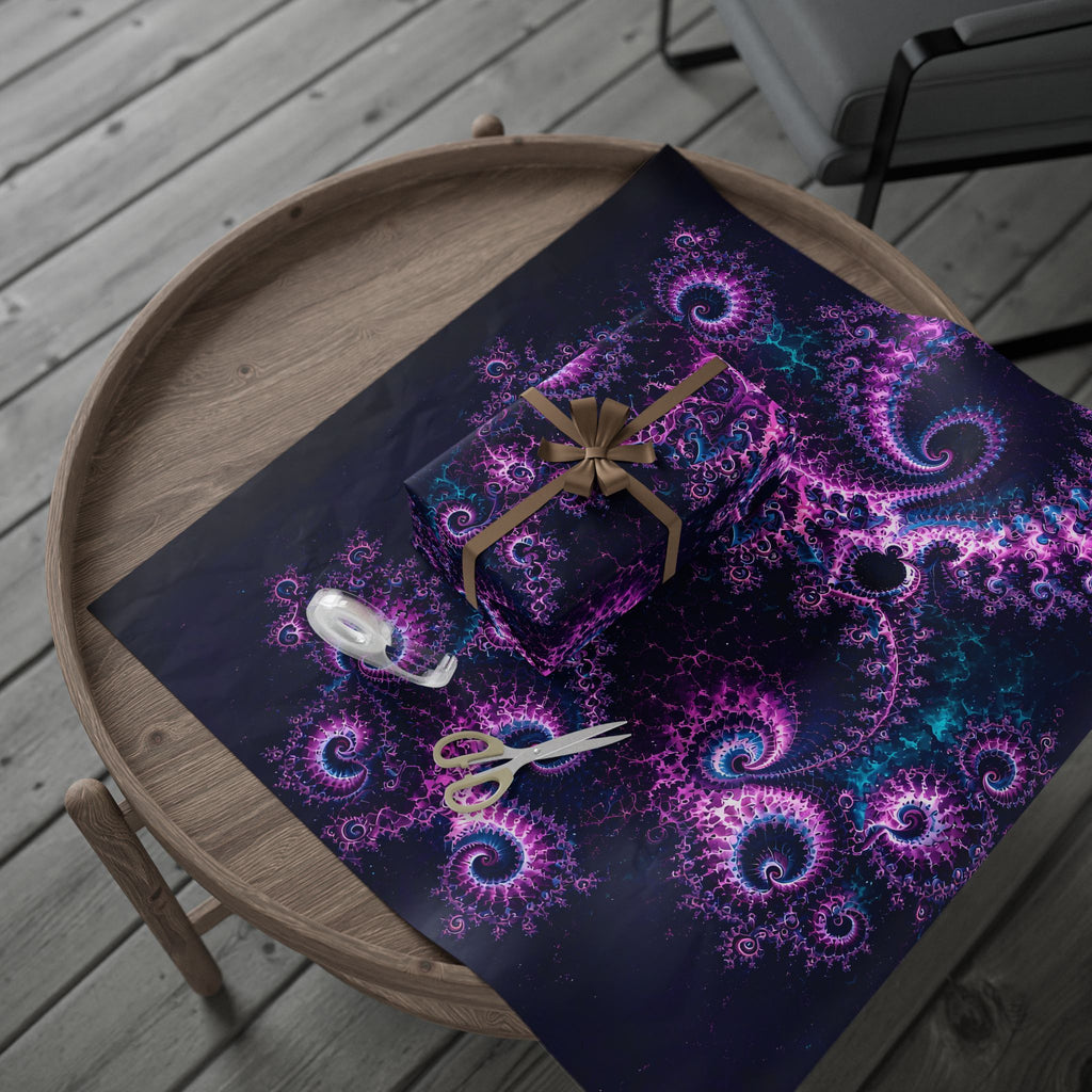Copper Infinity - Cyberpunk Wrapping Paper