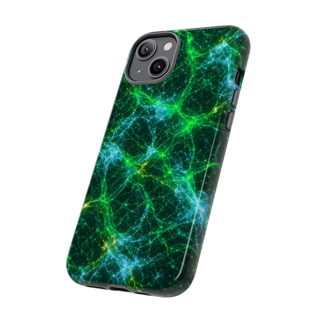 Neon Mycelium - Mermaid Phone Case