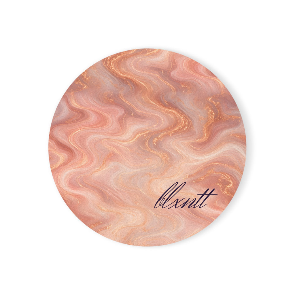 Rose Gold Marble Coaster
