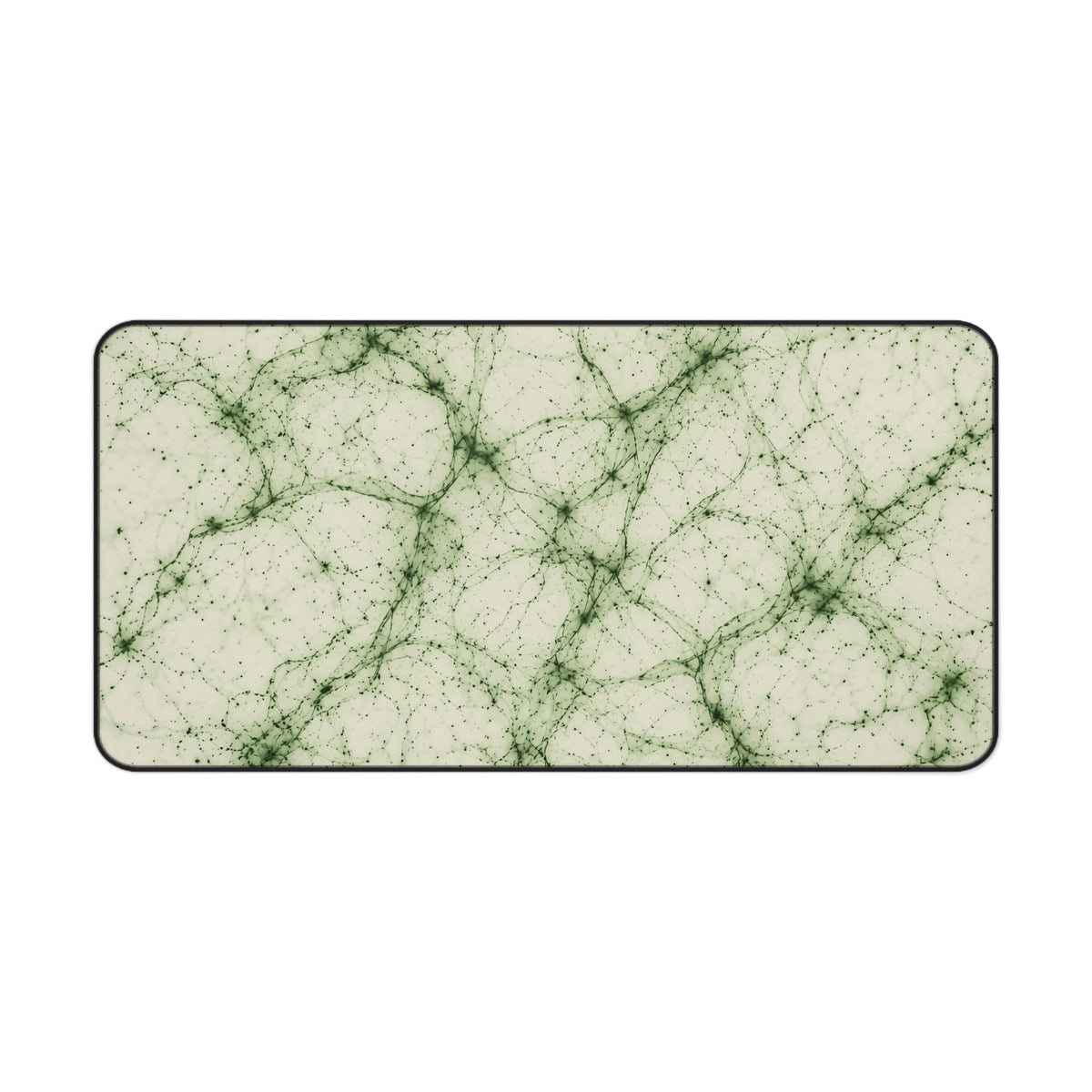 Neon Mycelium - Matcha Latte Desk Mat