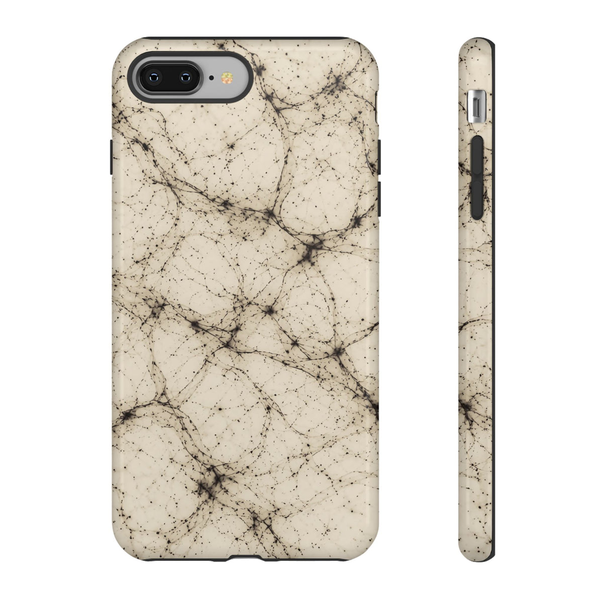 Neon Mycelium - Ink on Paper Phone Case