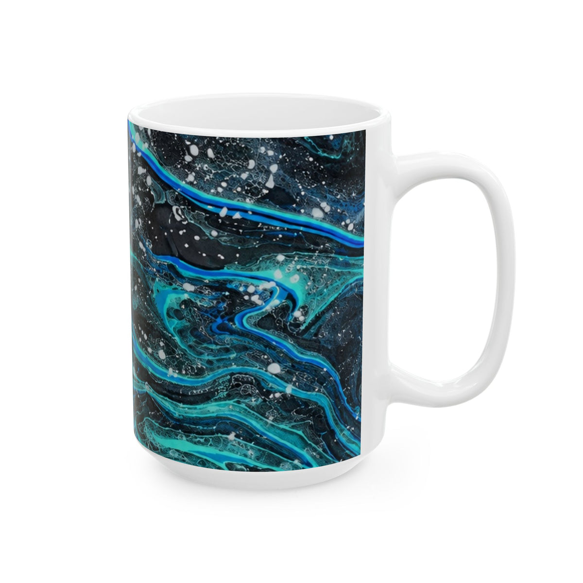 BLXNTT Deep Current Pour Ceramic Mug