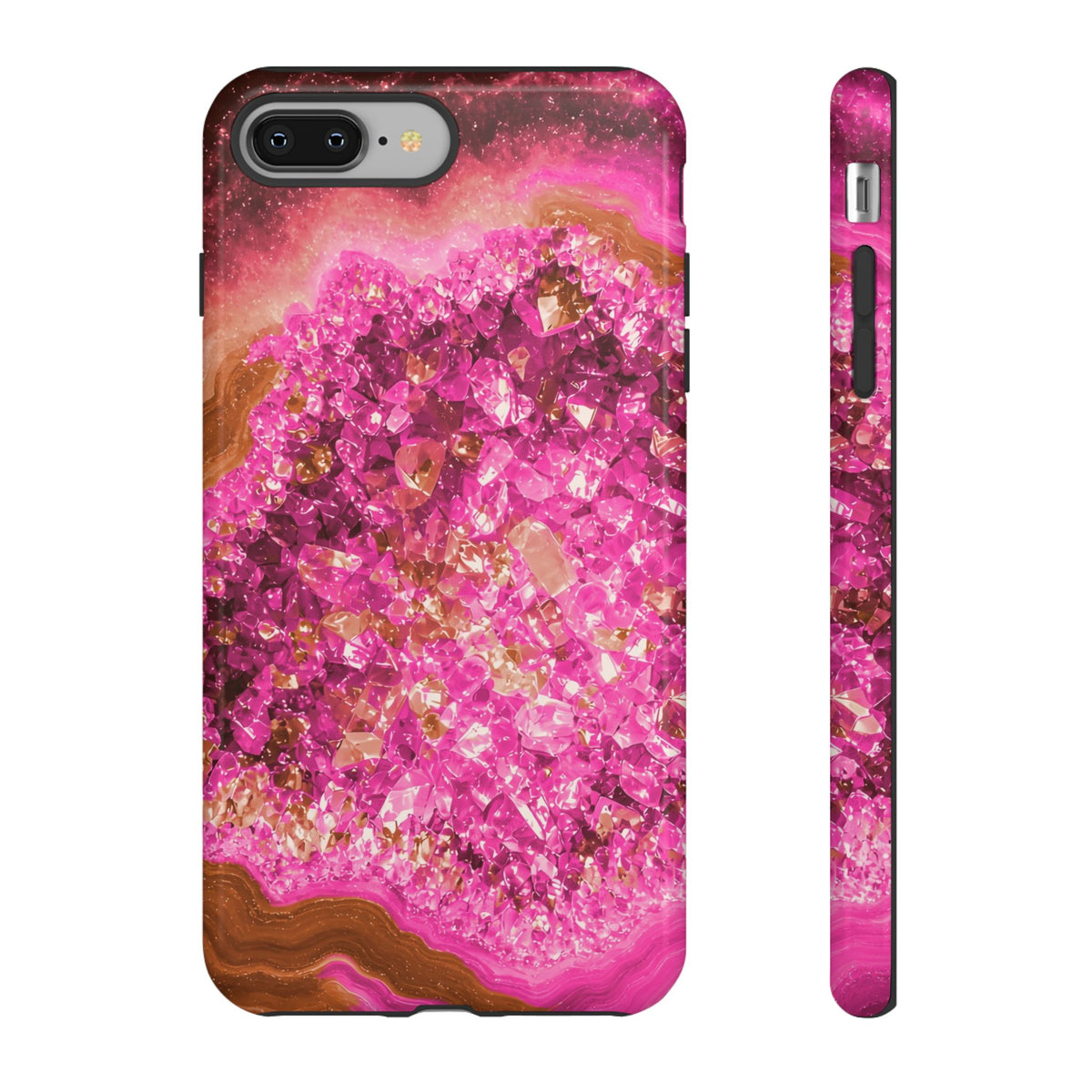 Geode Core - Terracotta Neon Phone Case
