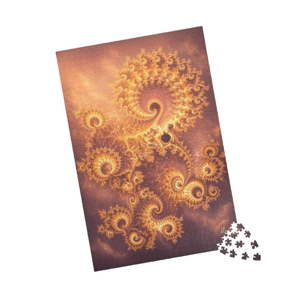 Copper Infinity - Golden Hour Jigsaw Puzzle