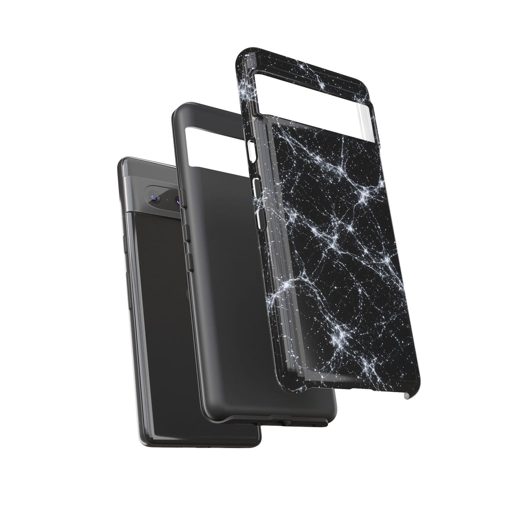 Neon Mycelium - Silver Ghost Phone Case