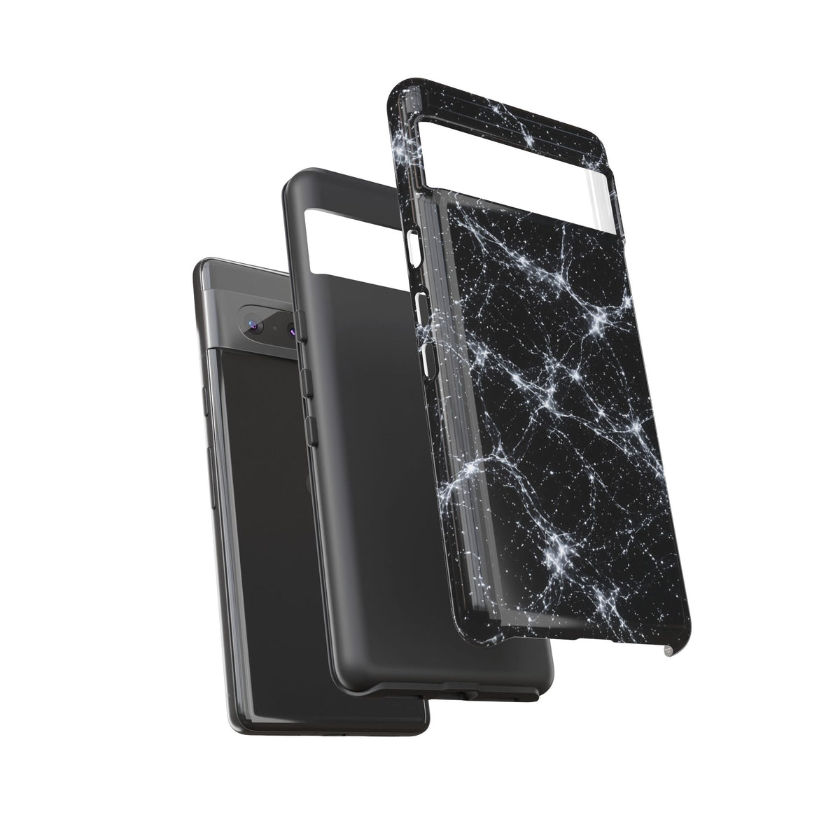 Neon Mycelium - Silver Ghost Phone Case