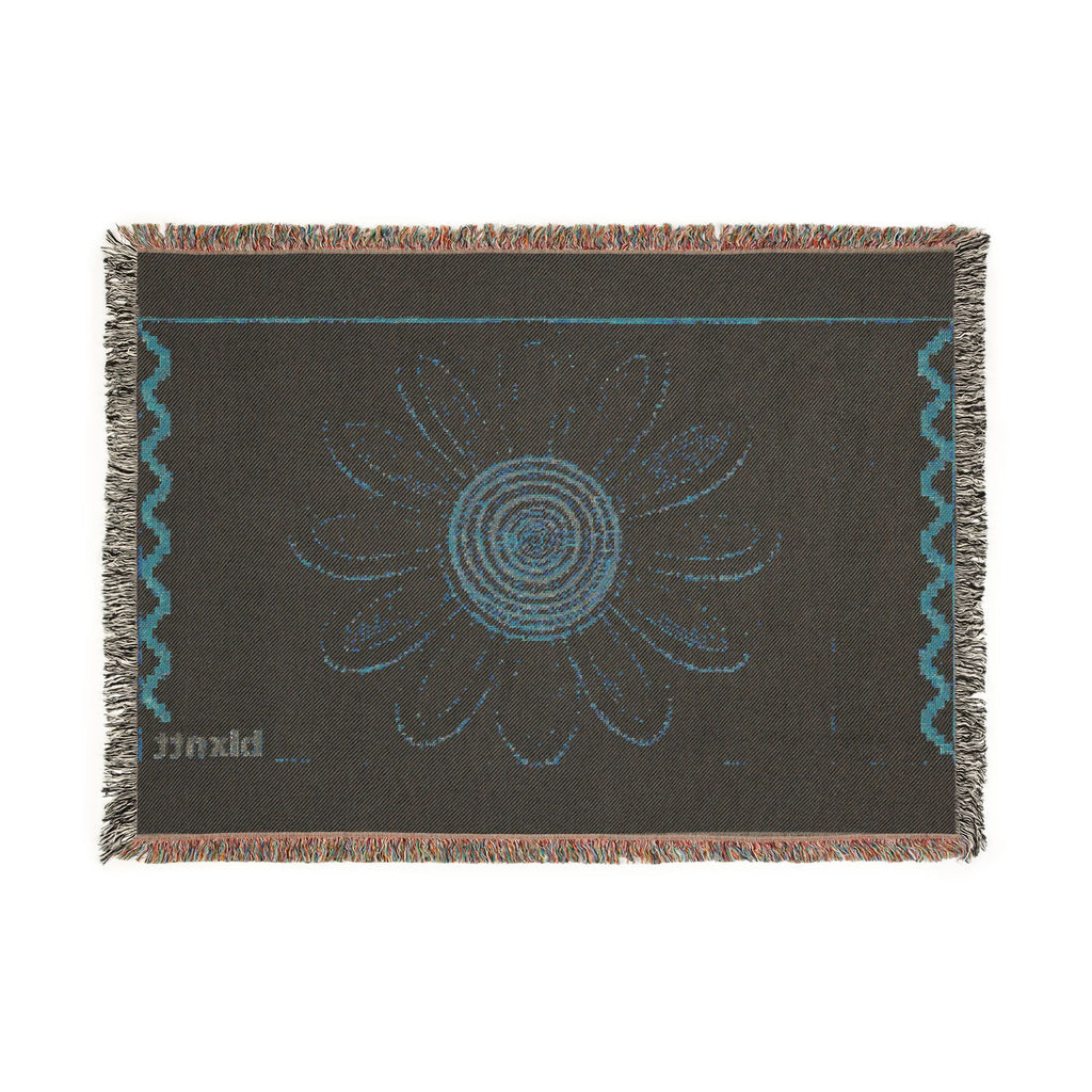 BLXNTT Yellow Hippie Woven Blanket #1