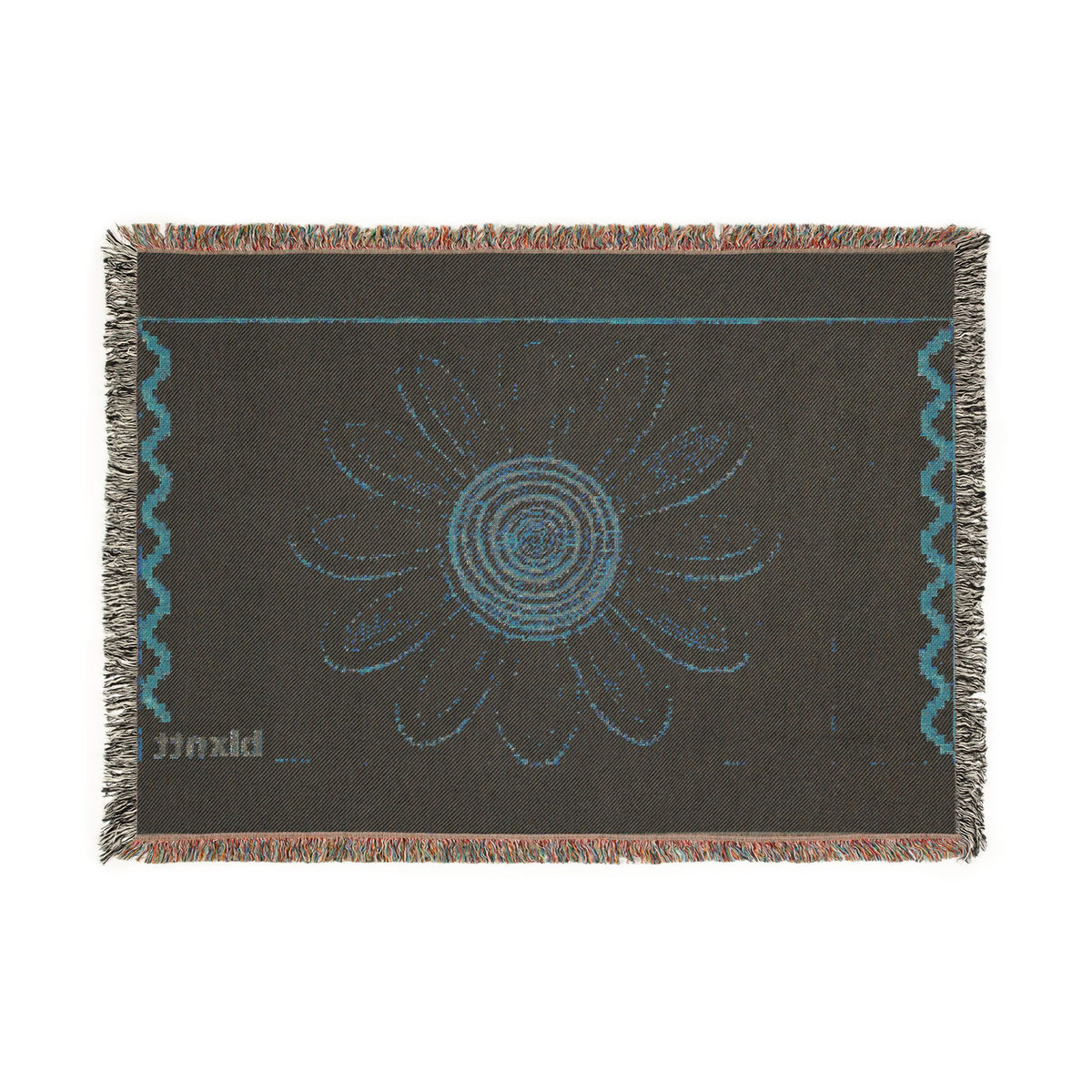 BLXNTT Yellow Hippie Woven Blanket #1