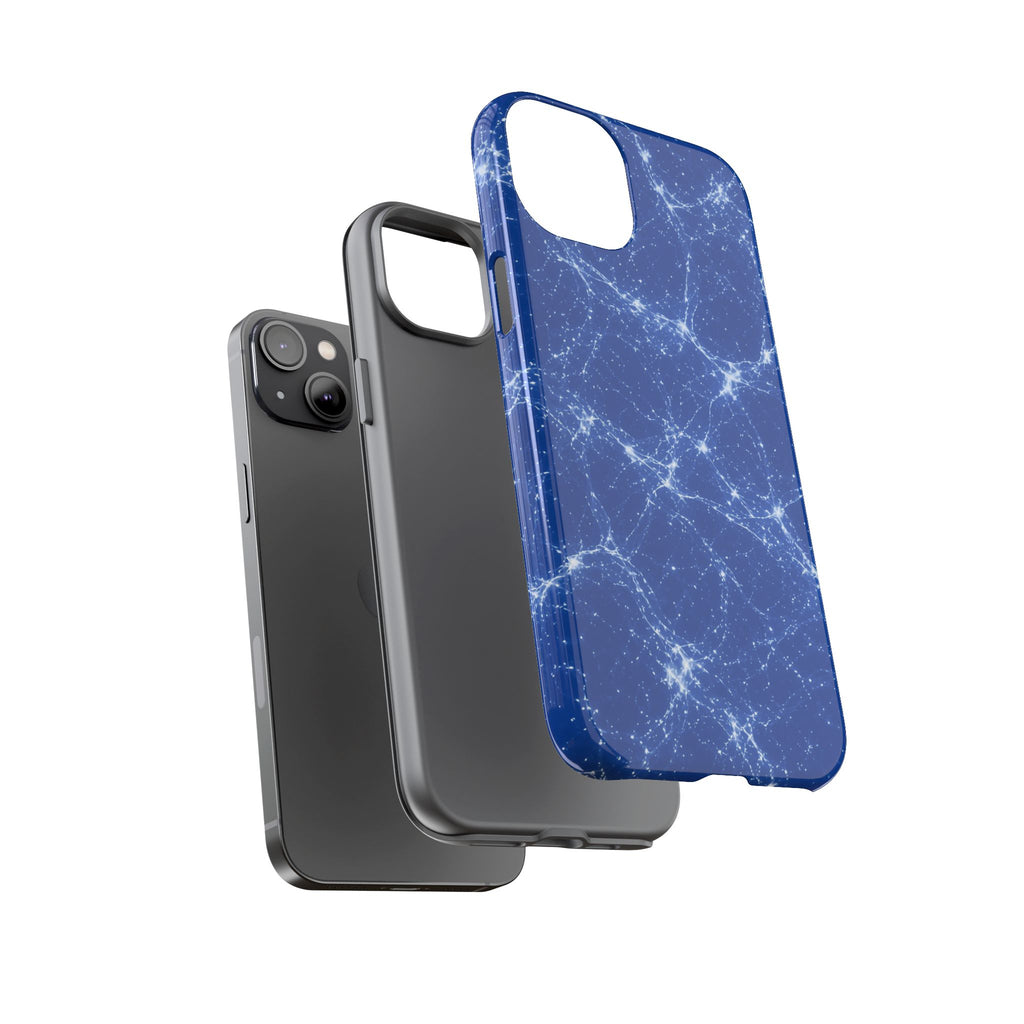Neon Mycelium - Blueprint Phone Case