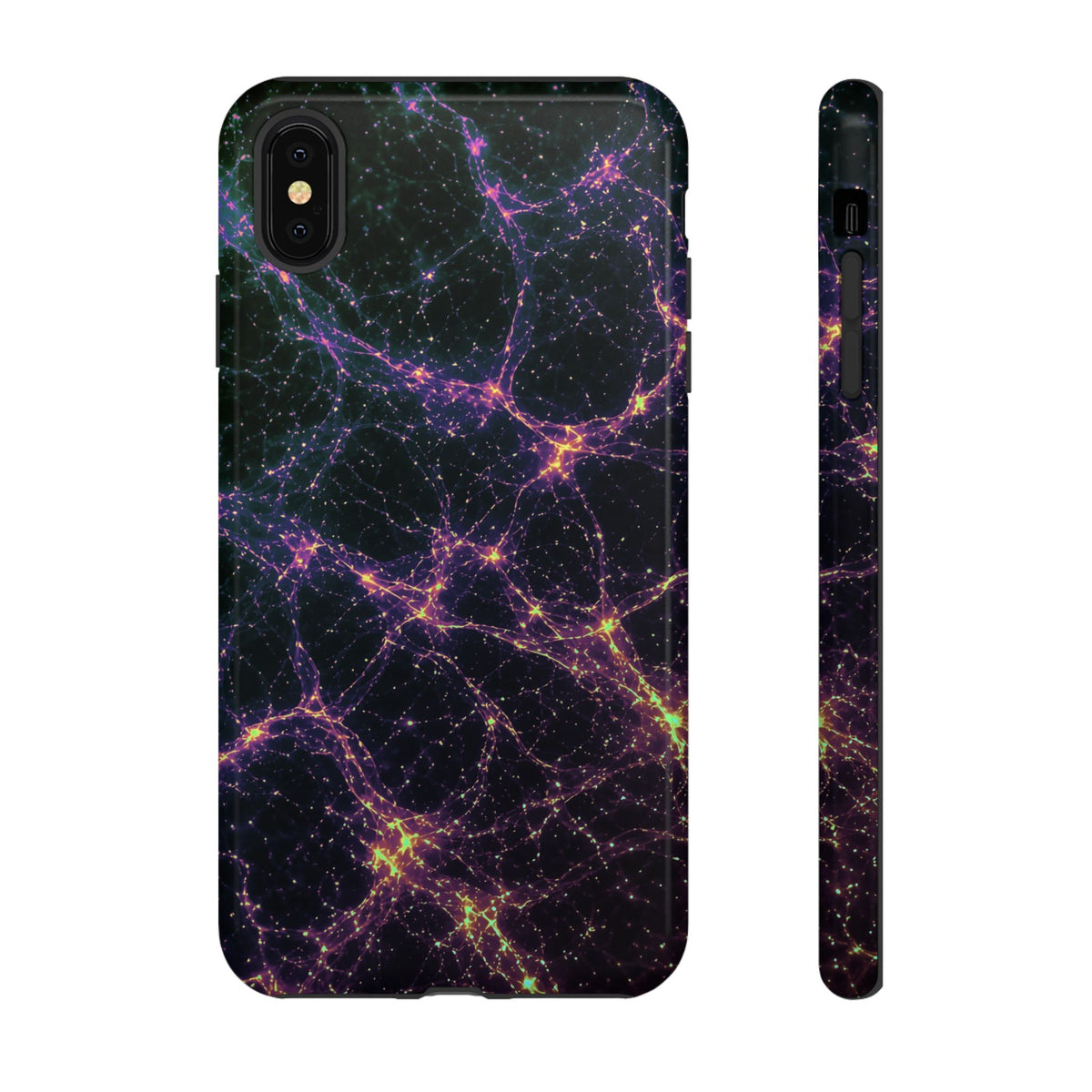 Neon Mycelium - Holographic Phone Case