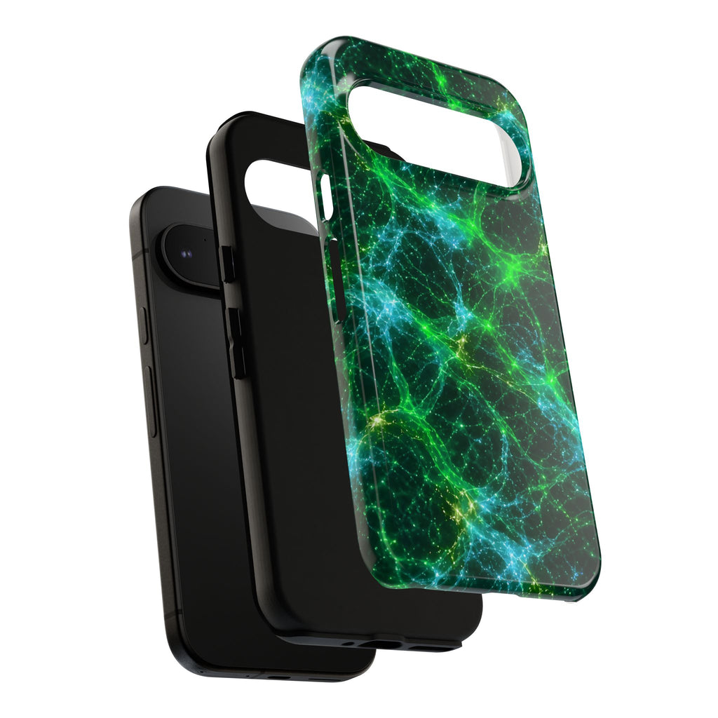 Neon Mycelium - Mermaid Phone Case
