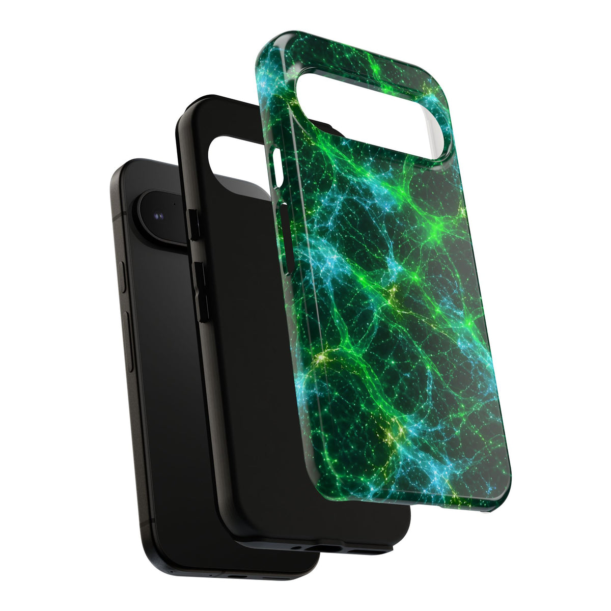 Neon Mycelium - Mermaid Phone Case