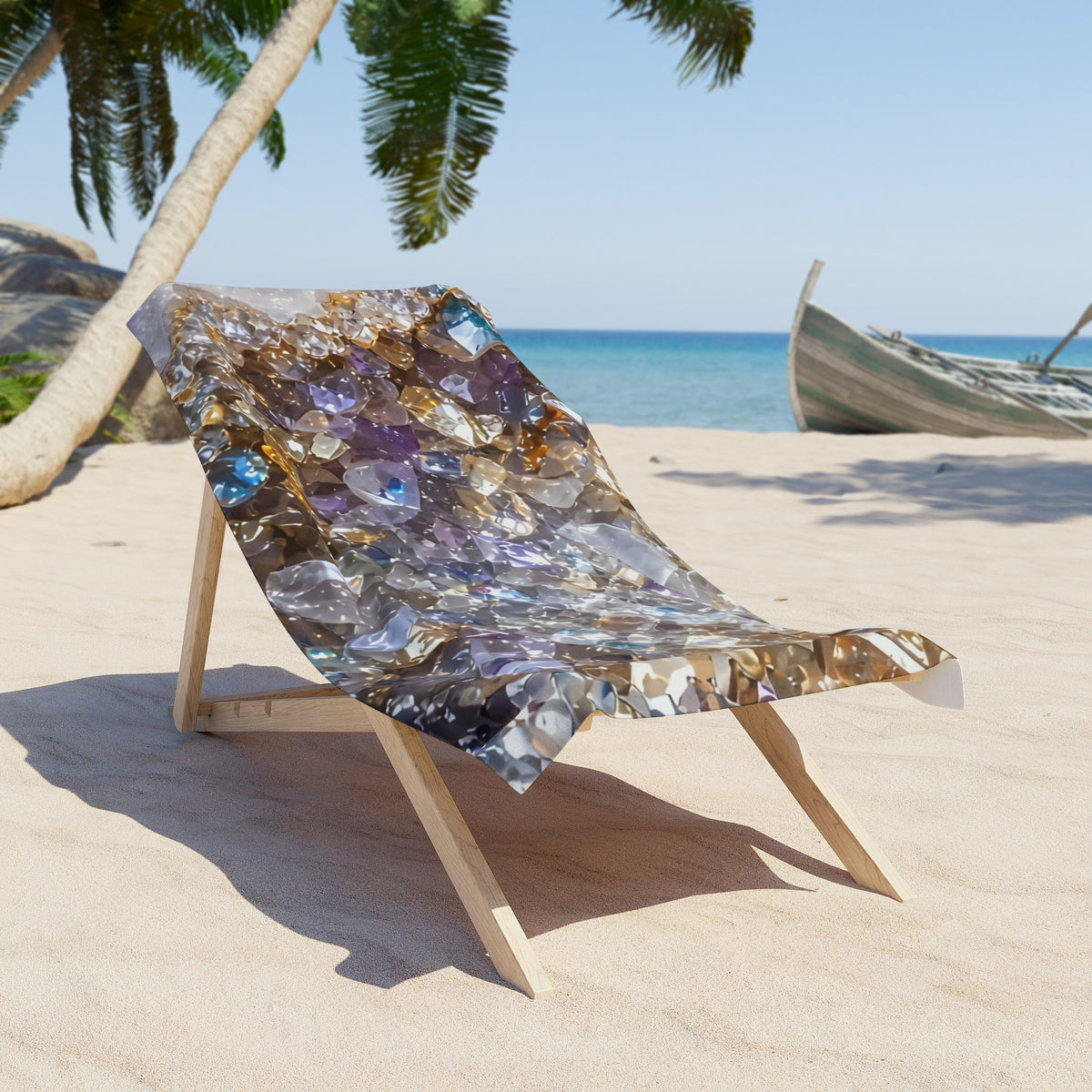 Geode Core - Original Core Beach Towel
