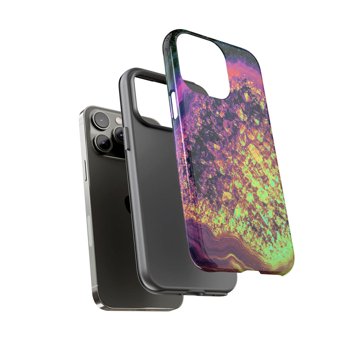 Geode Core - Holographic Phone Case