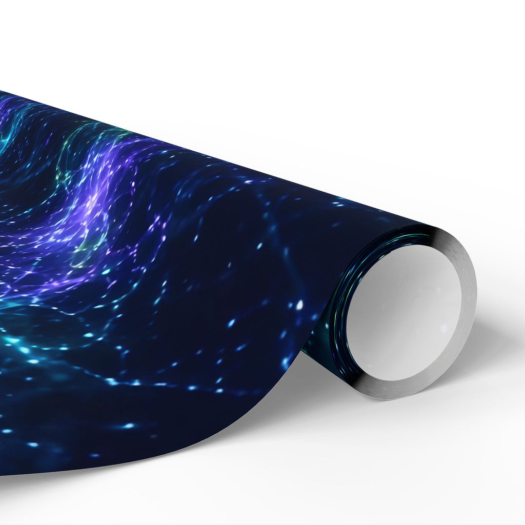 Neon Mycelium - Original Glow Wrapping Paper