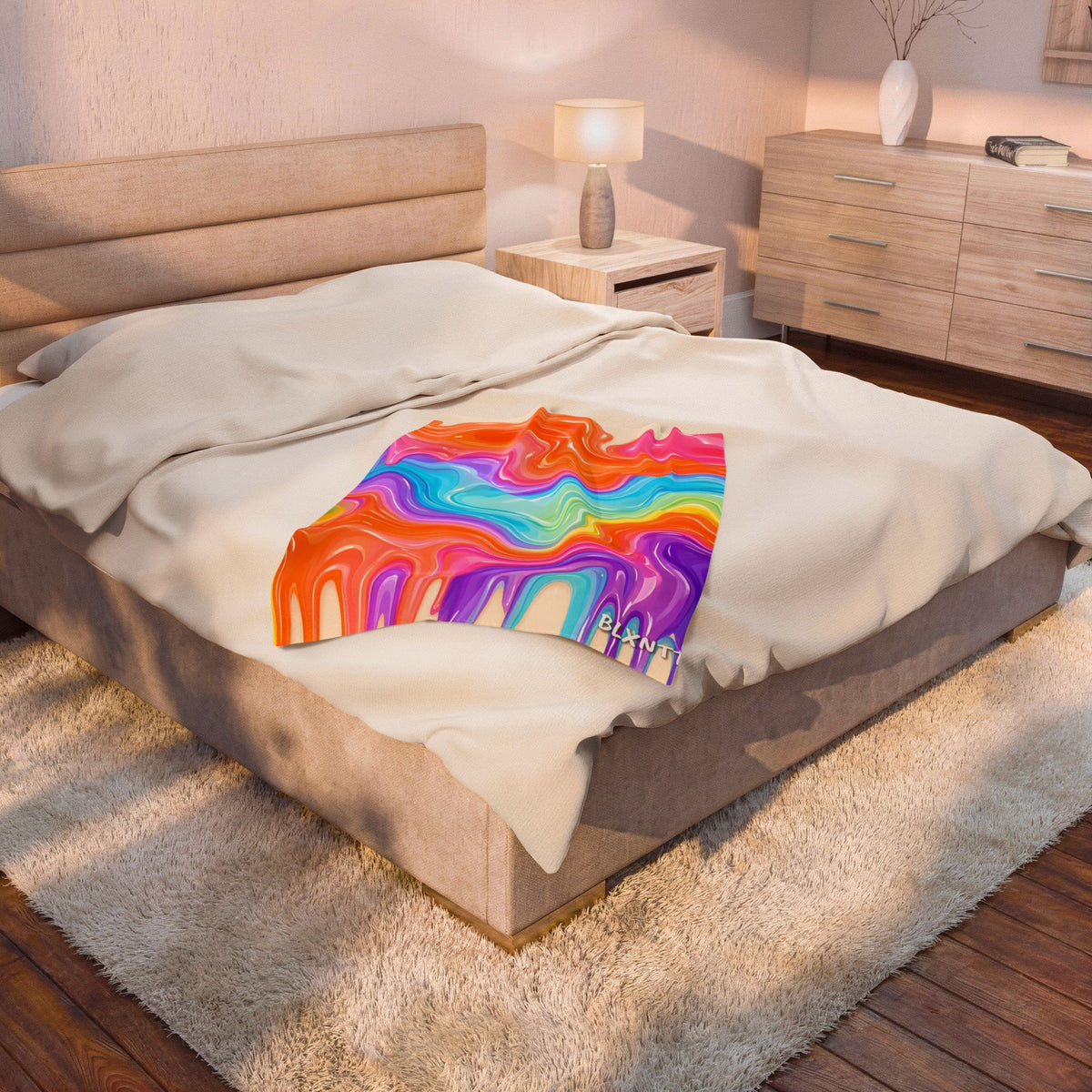 Rainbow Melt Blanket