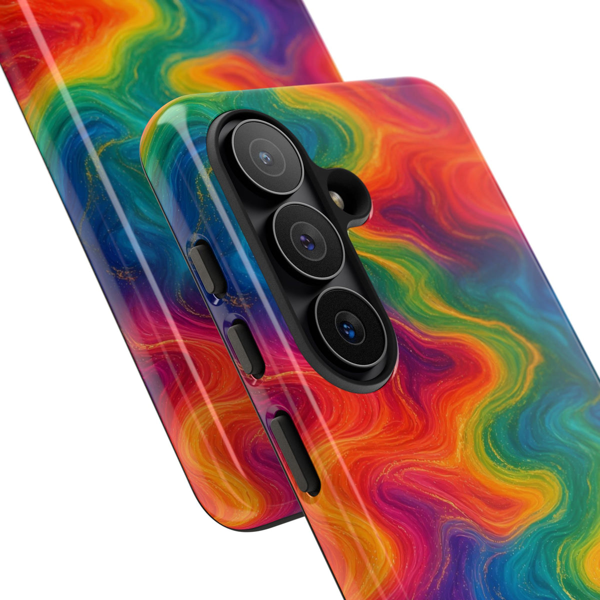 Rainbow Marble Phone Case