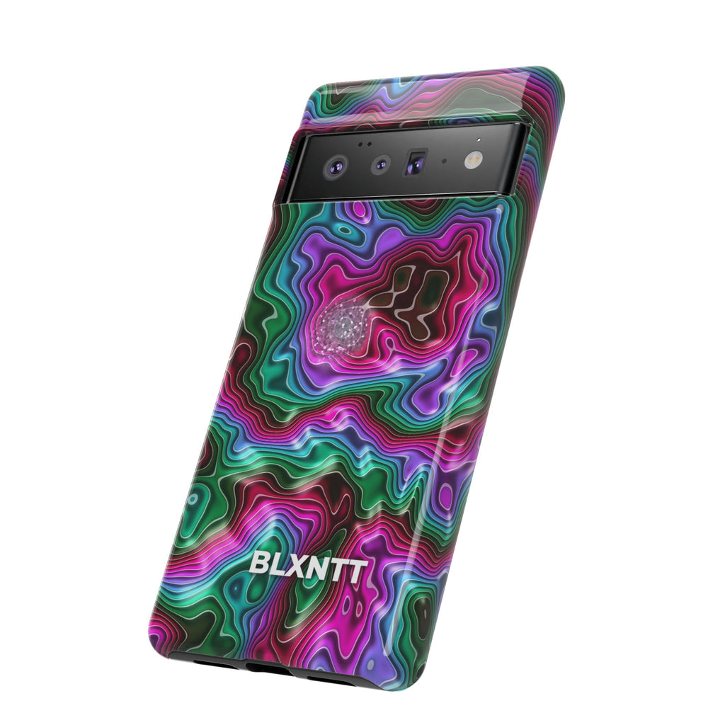 Neon Agate Phone Case