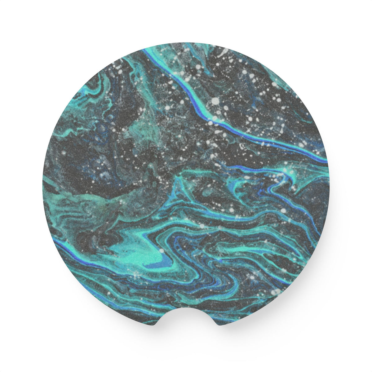 BLXNTT Deep Current Pour Car Coaster (Soapstone)