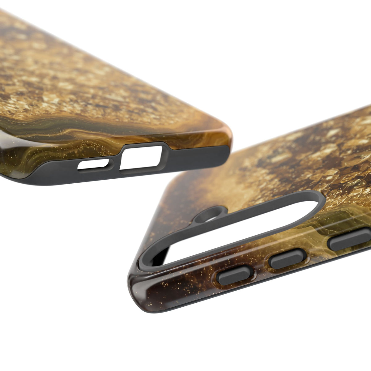 Geode Core - Gold Vein Phone Case