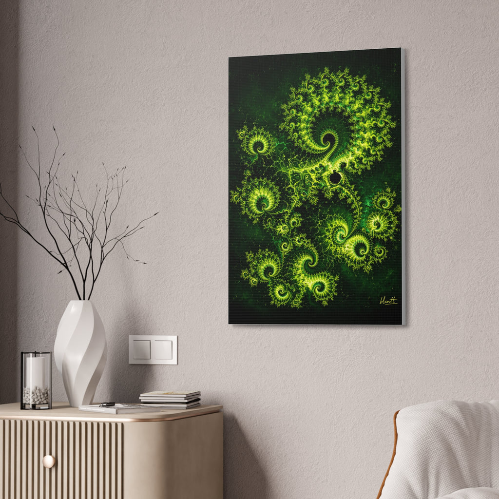Copper Infinity - Toxic Acid Glossy Canvas