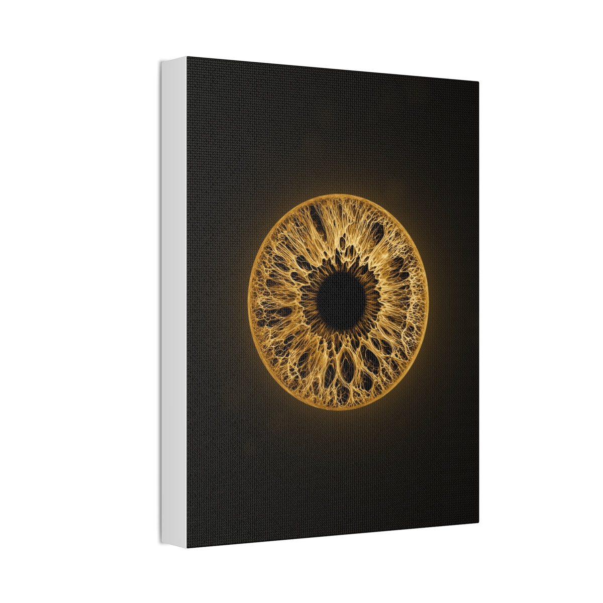 BLXNTT Iris – Lace Web Amber Glossy Canvas