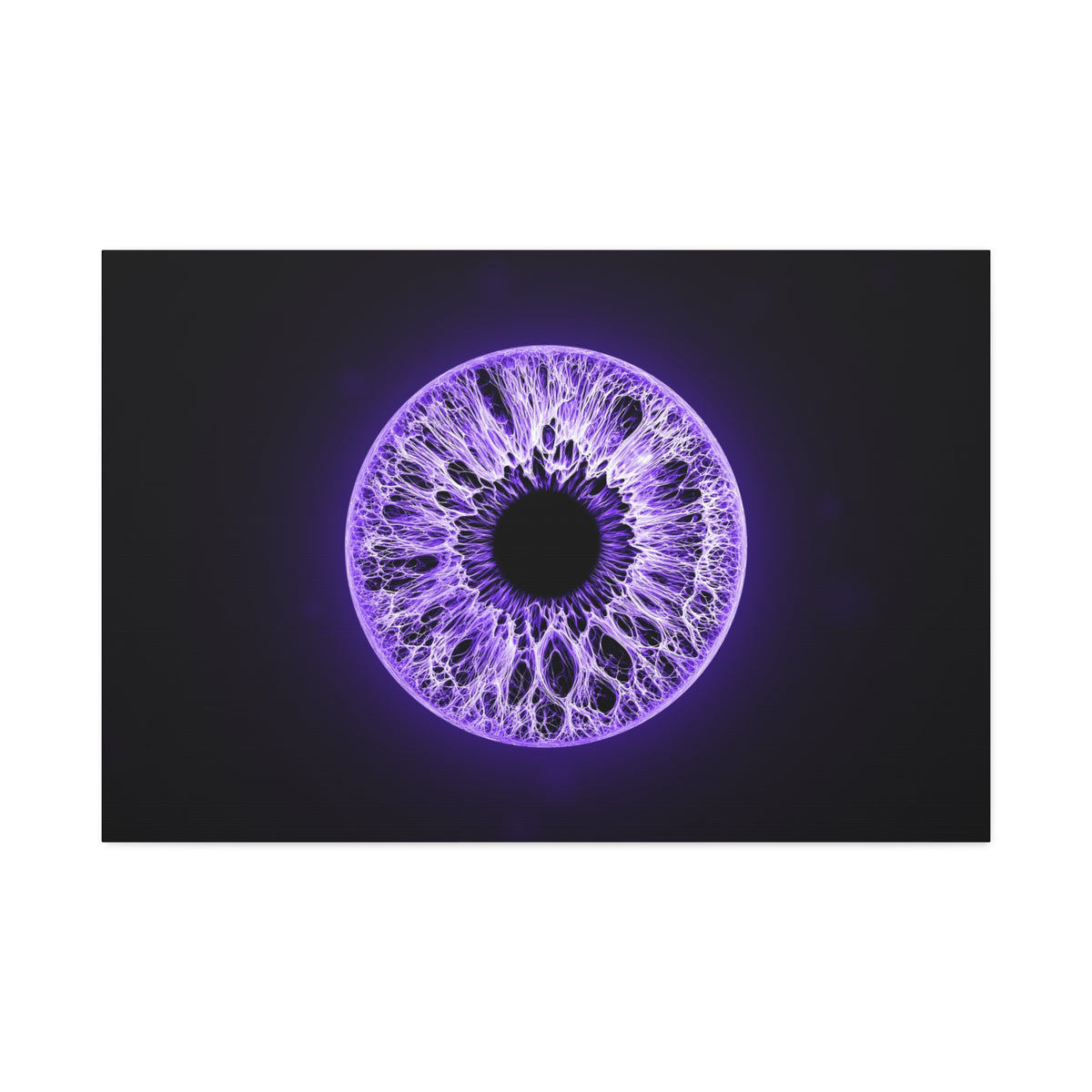 BLXNTT Iris – Lace Web Ultraviolet Glossy Canvas