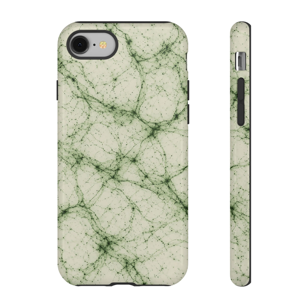Neon Mycelium - Matcha Latte Phone Case