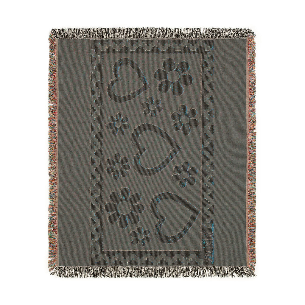 BLXNTT Red Hippie Woven Blanket #3