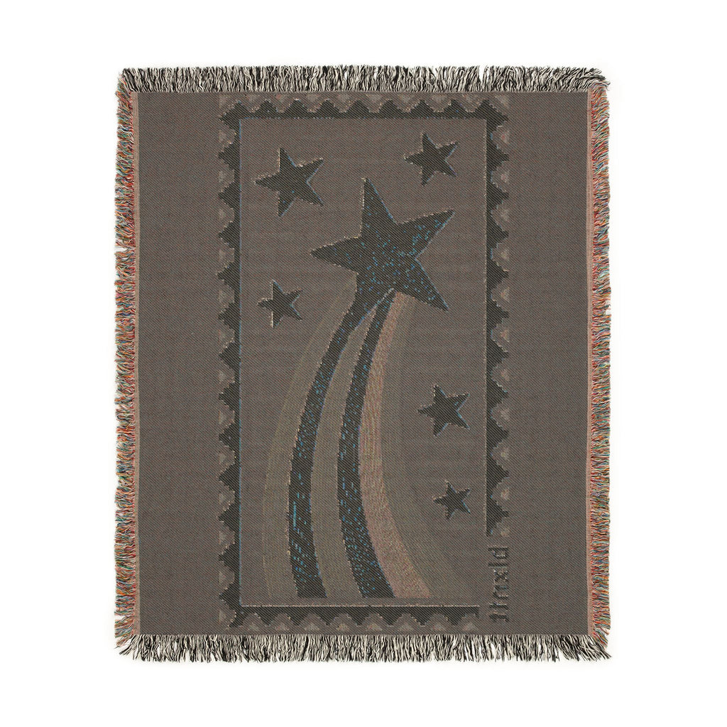 BLXNTT Blue Hippie Woven Blanket #2