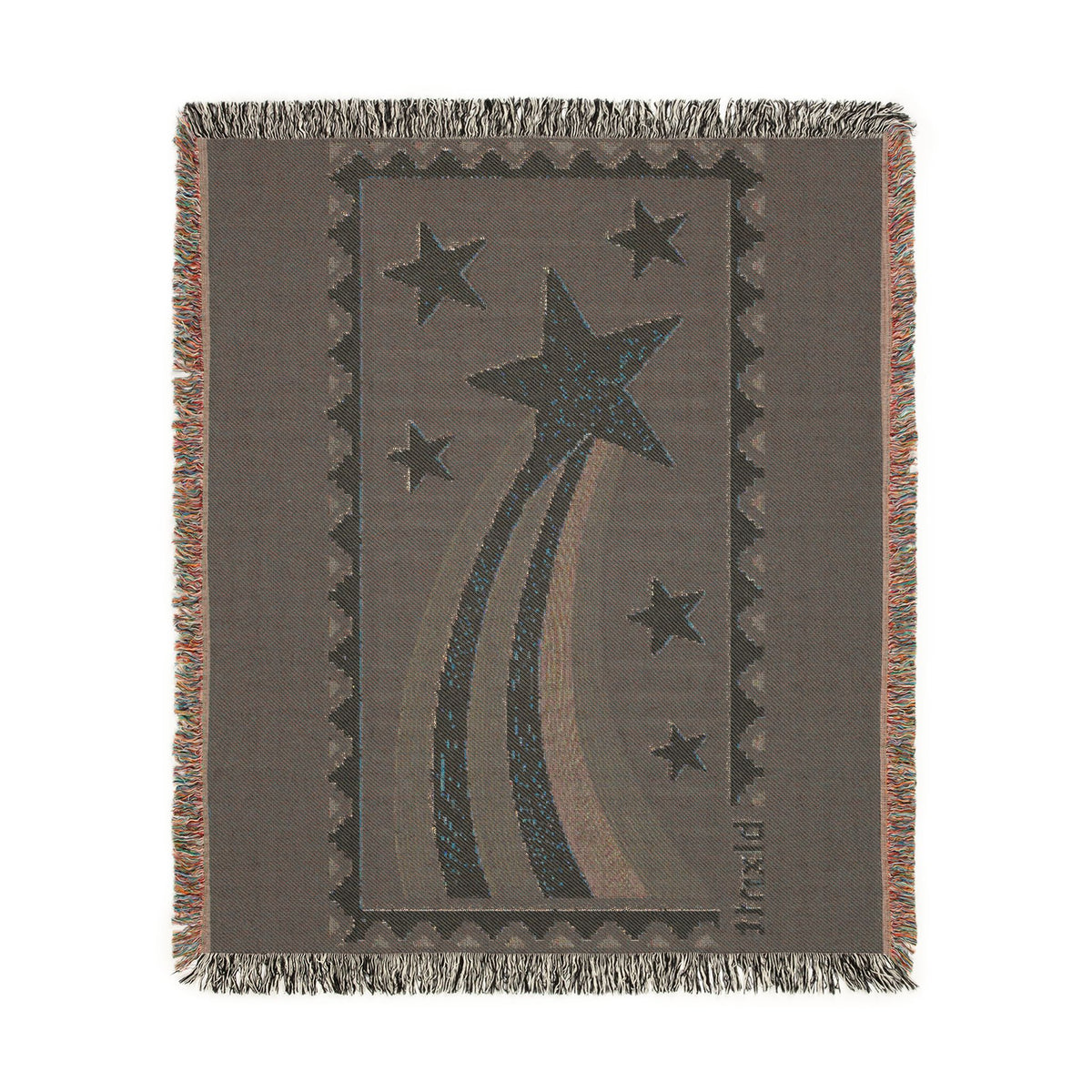 BLXNTT Blue Hippie Woven Blanket #2