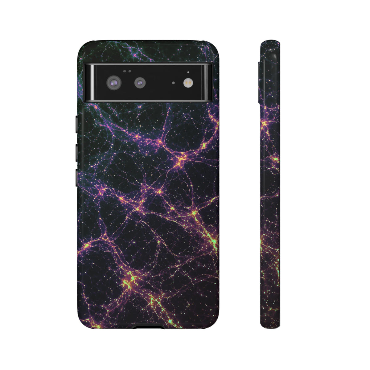 Neon Mycelium - Holographic Phone Case