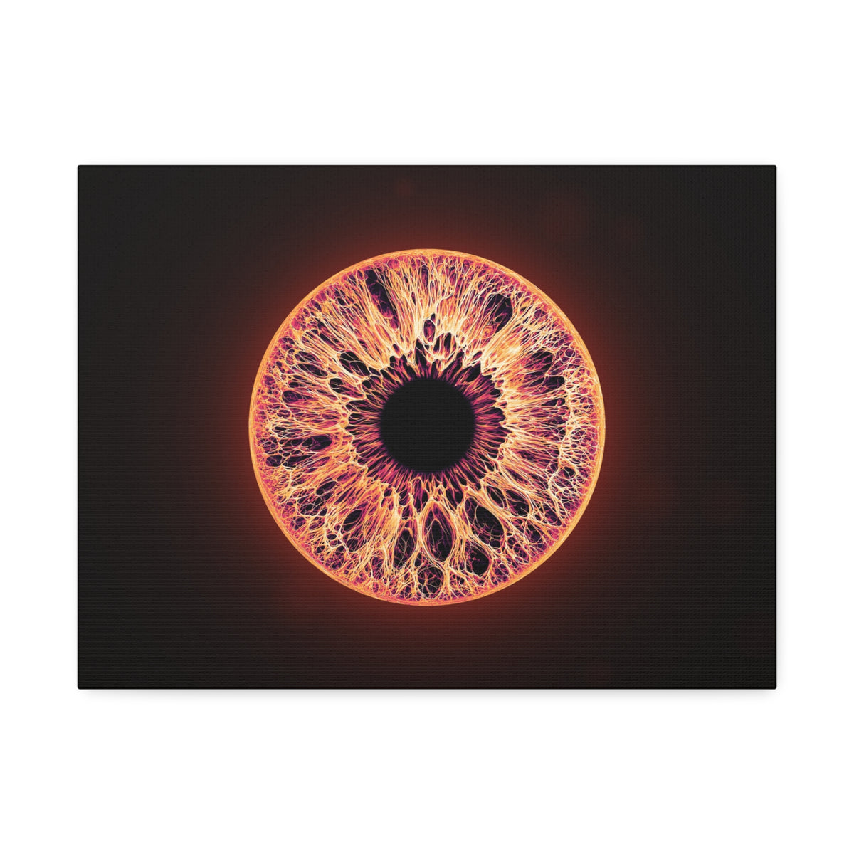 BLXNTT Iris – Lace Web Sunset Fade Glossy Canvas