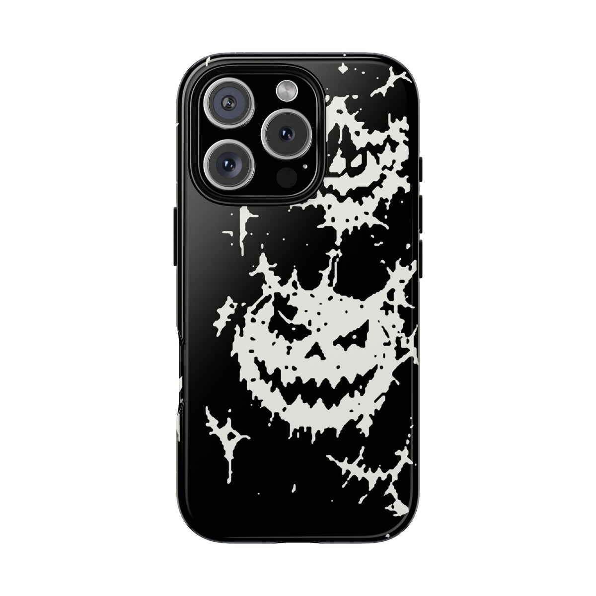 White Spiderweb Pumpkin Phone Case