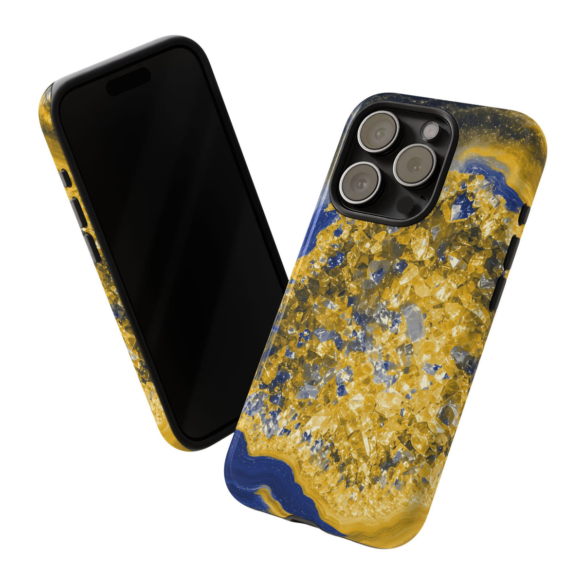 Geode Core - Mustard Navy Phone Case