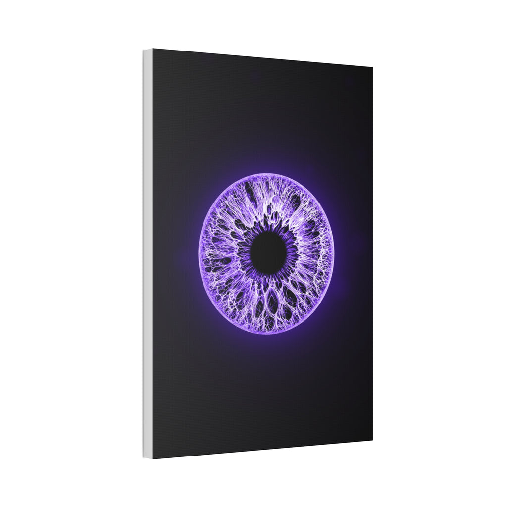 BLXNTT Iris – Lace Web Ultraviolet Glossy Canvas