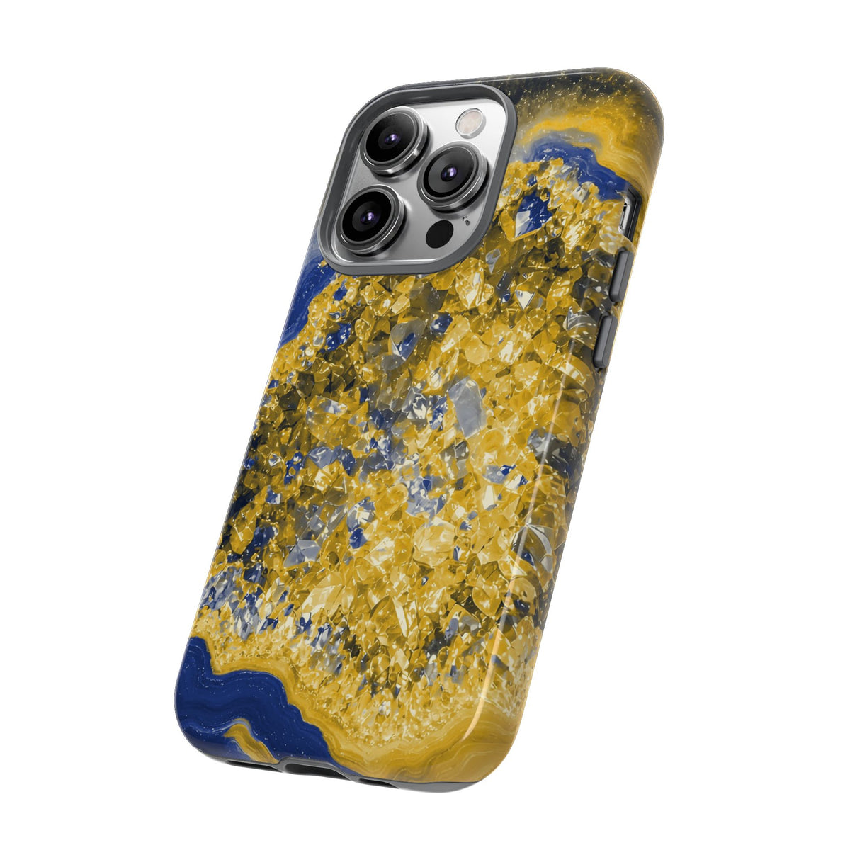 Geode Core - Mustard Navy Phone Case